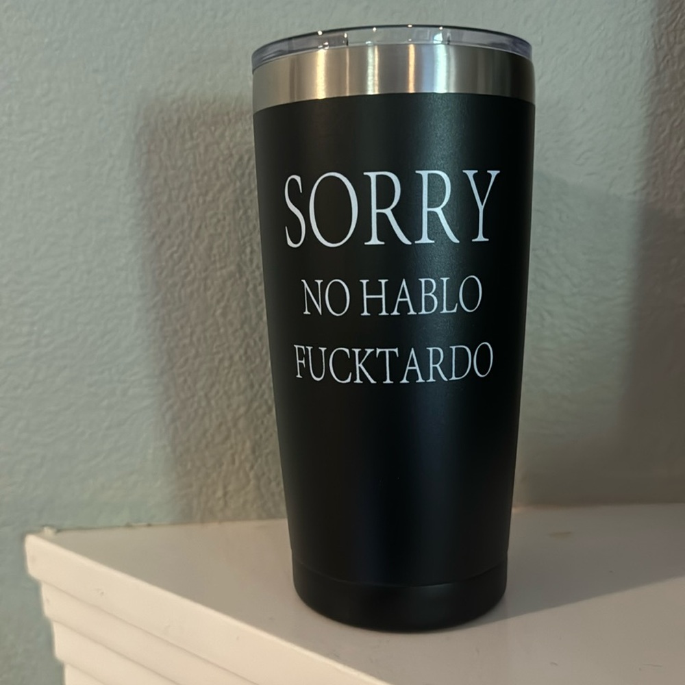 New tumbler stainless